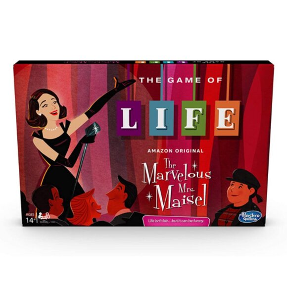 Marvelous Mrs. Maisel Game of Life NEW Hasbro Gaming Board Game Edition Sealed - Picture 2 of 14